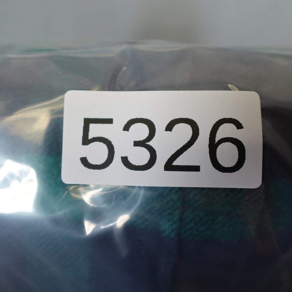 Hollister Flannel Shirt Mens Small Blue Green Plaid Long Sleeve Button Down - Picture 8 of 8